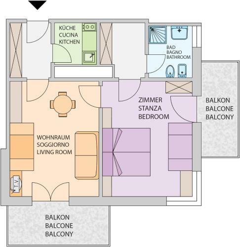 Apartamento Residence Scheidnerhof