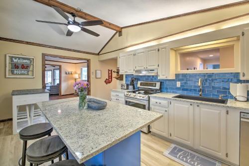 Waterfront Hot Springs Home With Private Dock!