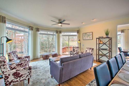 Lakefront Hot Springs Home With Deck, Boat Dock