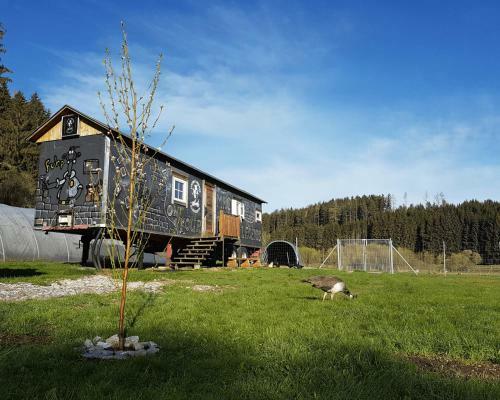 Hostal Living Legends - Tiny House Auf Den Wiesen Der Ederm�hle
