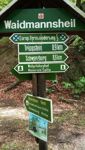 Bungalow Schwarzatalblick In Bad Blankenburg Ortsteil B�hlscheiben