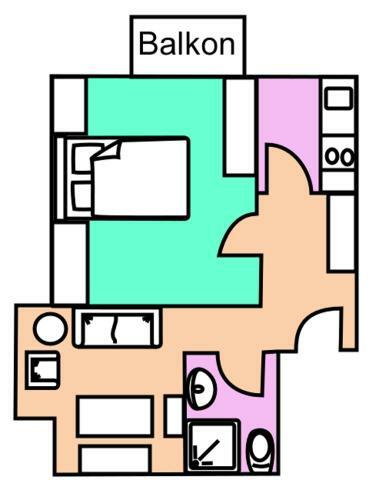 Apartamento Pension Schneider, Ferienwohnung