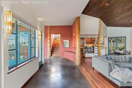 Pebble Beach Timeless Contemporary 4 Bed 5bath 30 Night Minimum