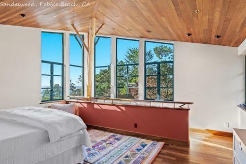 Pebble Beach Timeless Contemporary 4 Bed 5bath 30 Night Minimum