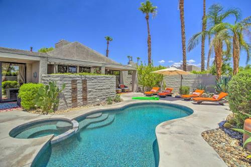 Colorful Palm Springs Property With Private Oasis!