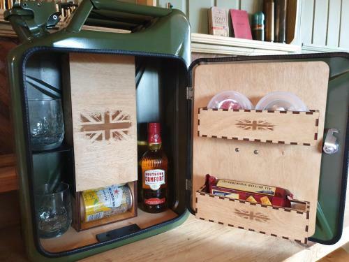 Stunning Vintage Train Carriage & Military Wagon