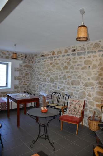 Traditional Cretan Stone House With Ondas