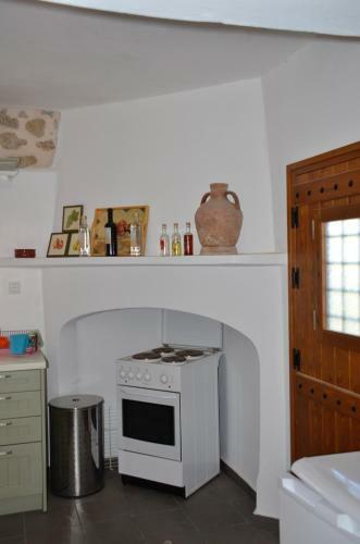 Traditional Cretan Stone House With Ondas