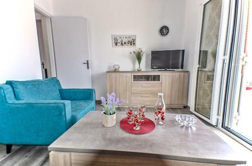 Apartamento Blue Flowers
