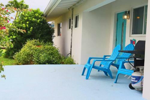 Cheerful 3 Bedrooms Home Two Minutes Walk To Beach