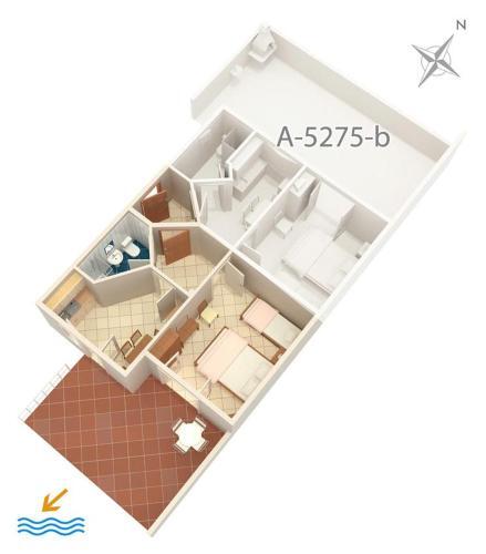 Apartments By The Sea Duce, Omis - 5275