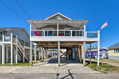 Seaside Carolina Beach Home With Ocean Views!