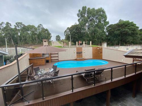 Canela Rs - Casa Com Piscina Locacaonaserra