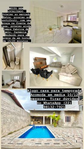 Casa Piscina E Churrasqueira 14 Pessoas