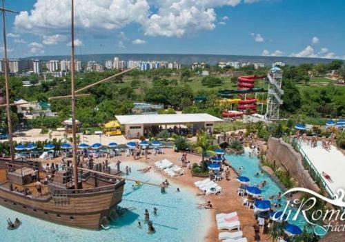 Apartamento Piazza Acqua Park Diroma - Cozinha Completa