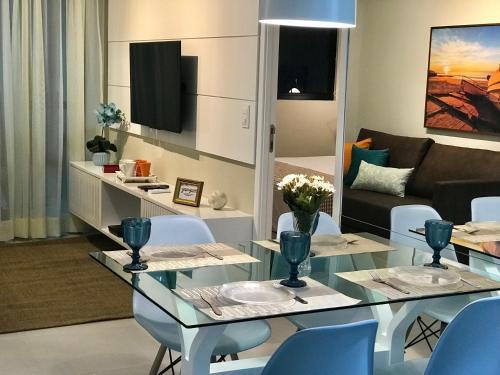 Apartamento Luxo 710-quarto E Sala Com Varanda de Frente Mar