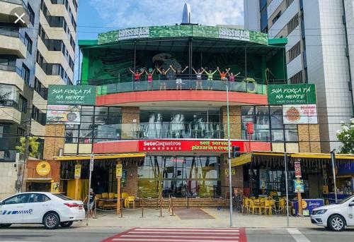 Apartamento Luxo 710-quarto E Sala Com Varanda de Frente Mar