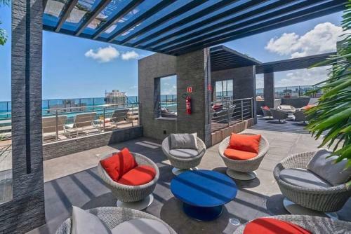 Apartamento Studio 818 No Edf. Time, Ponta Verde