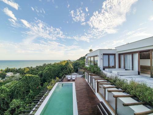 Casa Blanca - Alto Padr�o Com Su�tes E Piscina Vista Mar