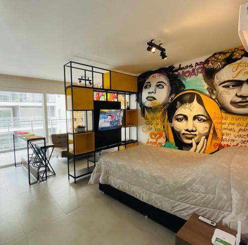 Apartamento Flat Libertad, 404 A, Com Vaga de Garagem