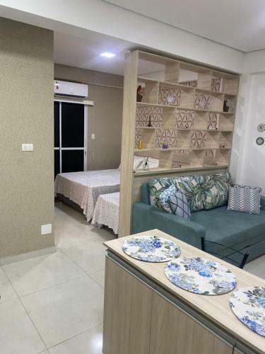 Apartamento Flat Em Ol�mpia Com Churrasqueira