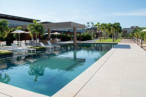 Apartamento Qavi - Flat Completo Com Vista Piscina