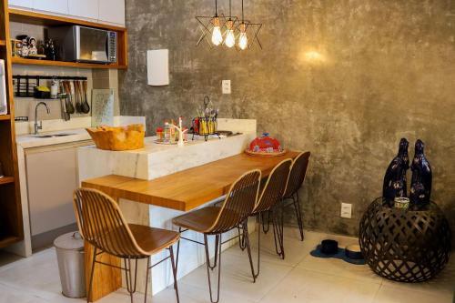 Apartamento Qavi - Triplex Com Jacuzzi No Centro de Pipa #solar�gua188