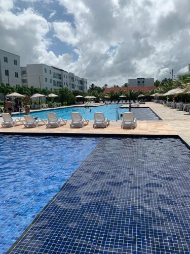 Apartamento Flat Palm Village Acqua 404