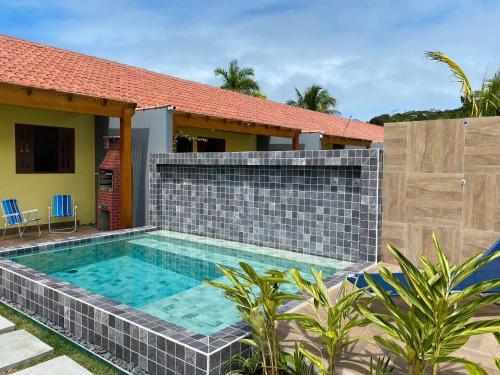 Casinhas Ter� - Chal� 01 Com Piscina