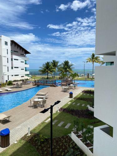 Apartamento Flat Beira Mar - Maui Beach Residence