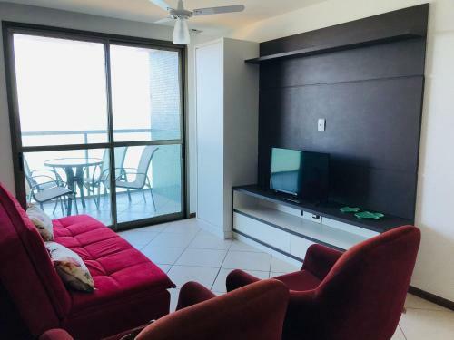 Apartamento Vista Para Toda A Praia!
