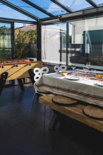Villa Bakea Keyweek - 7 Bedrooms Heated Pool And Garden Anglet