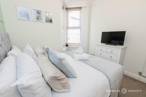 Apartamento Elegant 2bed Apt- Bmouth Beach Front With Parking