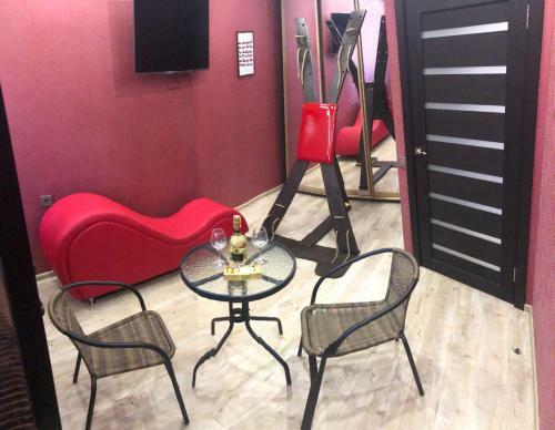 Apartamento Red Velvet Studio Bdsm