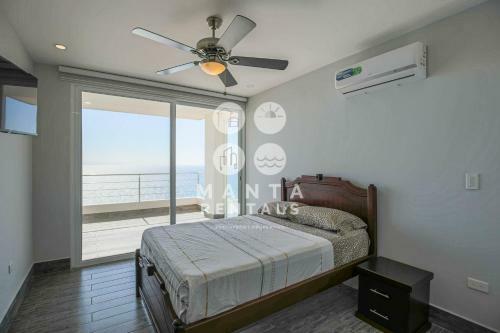 Modern Oceanfront Home With Pool In Playa Alta, Santa Marianita