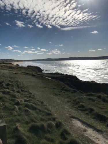 Holiday Chalet At Gwithian Sands In Cornwall