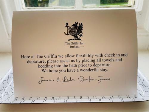 Hotel Griffin Inn Irnham