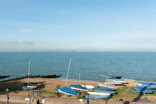 Home With Sea Views Next To The Beach!