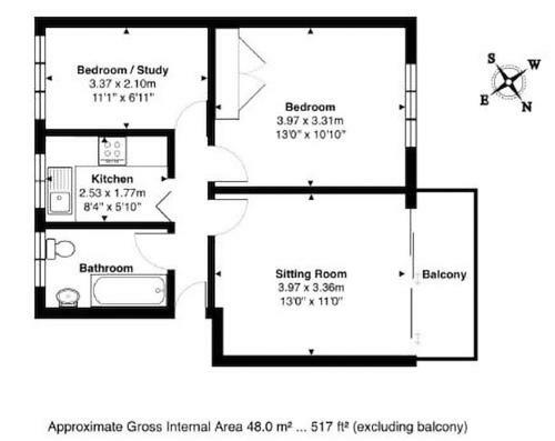 Apartamento Apple Perch 2br Flat - Free Parking