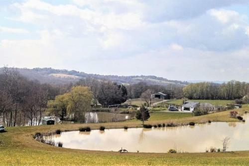 Superb Views From Perch Hut Hastingford Fishery