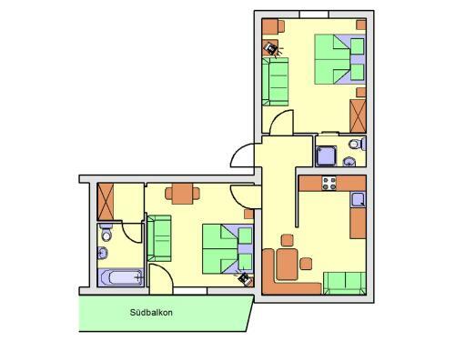 Apartamento Hubertus Appartements