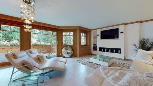 Large Apartment In Villars - Chalet Diane