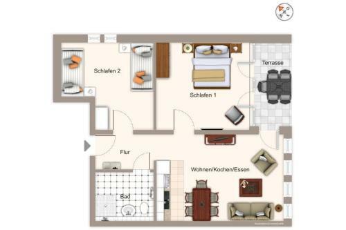 Apartamento Deichh�user Anna K�ste Deichh�user Anna K�ste 6-14