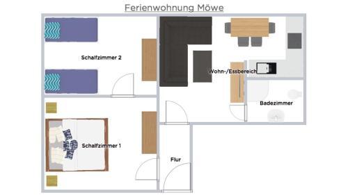 Apartamento Huus Borkum