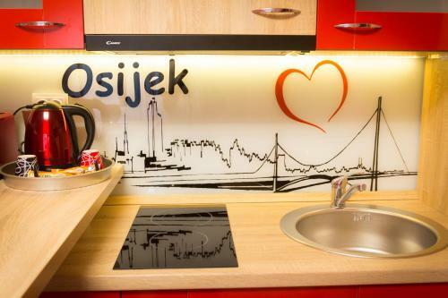 Design Apartments Red Blue