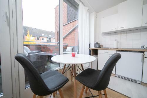 Apartamento Studio Shiny - Zentral Mit Balkon - Messe - K�che