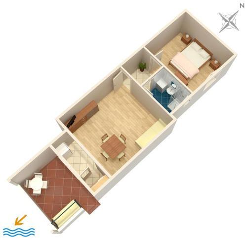 Apartments By The Sea Duce, Omis - 943