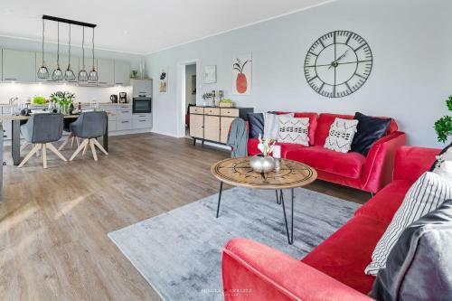 Apartamento Ferienwohnung-abendrot-osterhever