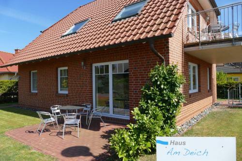 Apartamento Haus Am Deich Feriendomizil Mit Terrasse