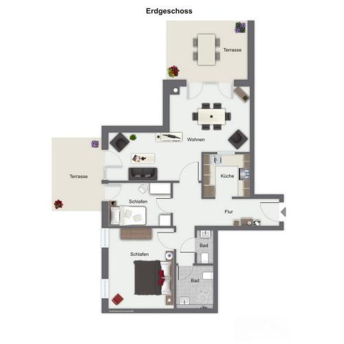 Apartamento Strandvilla Niklot Wohnung 03